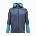 Herrenpullover Peak Performance Rider Essentials Zip Hood Mountain Mist/Deluded Vision