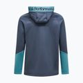 Herrenpullover Peak Performance Rider Essentials Zip Hood Mountain Mist/Deluded Vision 2