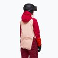 Damen-Skijacke Peak Performance Visilight GTX C-Knit 3L tech burgundy/peach fuzz 3