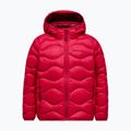 Daunenjacke für Kinder Peak Performance Helium Down Hood Jacket Tech Burgundy/Vertical Zenith