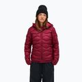 Damen Daunenjacke Peak Performance Helium Down Hood vertical zenith/tech burgundy