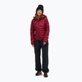 Damen Daunenjacke Peak Performance Helium Down Hood vertical zenith/tech burgundy 2