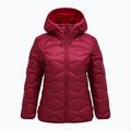 Damen Daunenjacke Peak Performance Helium Down Hood vertical zenith/tech burgundy 5