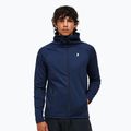 Herren-Hoodie Peak Performance Rider Essentials Zip Hood blue shadow/blue shadow