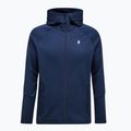 Herren-Hoodie Peak Performance Rider Essentials Zip Hood blue shadow/blue shadow 6
