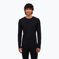 Herren-Thermoaktivshirt Peak Performance Magic Crew Wool-Blend Baselayer black/black