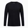 Herren Thermo-Longsleeve Peak Performance Magic Crew Wool-Blend Baselayer black/black 3