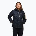 Damen-Daunenjacke Peak Performance Helium Utility Down black/sand fog