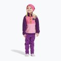 Didriksons Monte Half Button Kinder Fleece-Sweatshirt hell heather pink 2