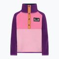 Didriksons Monte Half Button Kinder Fleece-Sweatshirt hell heather pink 8