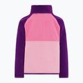Didriksons Monte Half Button Kinder Fleece-Sweatshirt hell heather pink 9