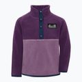 Kinder Fleecejacke Didriksons Monte 6 Half Button northern purple