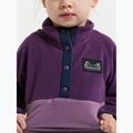 Kinder Fleecejacke Didriksons Monte 6 Half Button northern purple 7