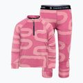 Kinder-Set Didriksons Jadis Pr 5 path heather pink