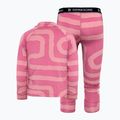 Kinder-Set Didriksons Jadis Pr 5 path heather pink 2