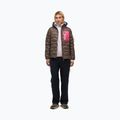 Damen-Daunenjacke Peak Performance Helium Utility Down terrain tan/mountain blush 2