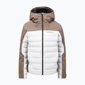 Herren-Skijacke Peak Performance Shred Down terrain tan/antarctica