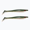 Strike Pro Pig Shad Jr Gummiköder 2 Stück grün TEV-SP172C-104