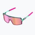 Sonnenbrille Tripoint 008 Lake Prespa Small X crystal neon turquoise/brown/pink multi 3
