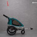 Qeridoo Sportrex1 Einzelperson Fahrradanhänger blau Q-SR1-21-P 12
