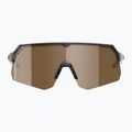 Tripoint 001 Treriksroset TRI-X Polarized glänzend schwarz/braun/silberne Spiegel Sonnenbrille 2