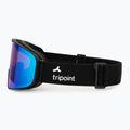 Skibrille Tripoint 109 Tumba Peak matte black/violet/blue multi ultravue 4