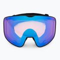Skibrille Tripoint 109 Tumba Peak matt black/orange/blue multi ultravue 2