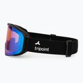 Skibrille Tripoint 109 Tumba Peak matt black/orange/blue multi ultravue 4