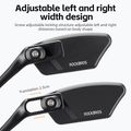 Fahrradspiegel Rockbros 26210007001 Mirror 1 pcs Left black 3