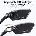 Fahrradspiegel Rockbros 26210007002 Mirror 1 pcs Right black 3