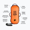 Rettungsboje BuddySwim Ultralight LLS 10 l orange 2
