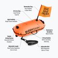 Rettungsboje BuddySwim Dry Bag with Flag 28 l orange 2