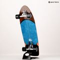 Surfskate Skateboard CUTBACK Blaue Welle blau 10