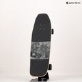 Surfskate Skateboard CUTBACK Black Wave schwarz 9