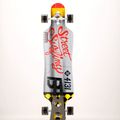 Street Surfing Curve Drop Through Freeride Longboard 39  grau 10