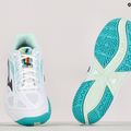 Tennisschuhe Damen Mizuno Break Shot 3 AC weiß-grün 61GA212623 14