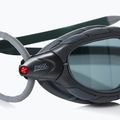 Zoggs Predator Polarized grau/grau/polarisiertes Rauchglas Schwimmbrille 4