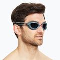 Zoggs Predator Polarized grau/grau/polarisiertes Rauchglas Schwimmbrille 6