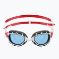 Schwimmbrille Zoggs Predator white/ red/ tint blue 2