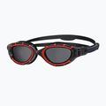 Schwimmbrille Zoggs Predator Flex Polarized red/ black/ smoke polarized