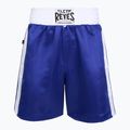 Boxershorts Herren Cleto Reyes Satin Boxing blue/white