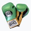 Boxhandschuhe Cleto Reyes High Precision Training Leather green/gold wbc