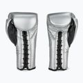 Boxhandschuhe Cleto Reyes Lace Up SPaarring silver 3