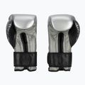Boxhandschuhe Cleto Reyes Velcro SPaarring silver/black 3