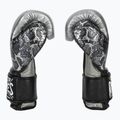 Boxhandschuhe Cleto Reyes Velcro SPaarring silver/black 4