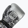 Boxhandschuhe Cleto Reyes Velcro SPaarring silver/black 5