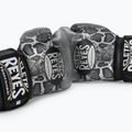 Boxhandschuhe Cleto Reyes Velcro SPaarring silver/black 7