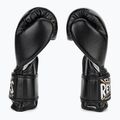 Boxhandschuhe Cleto Reyes Velcro SPaarring black/silver 4