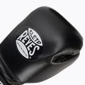Boxhandschuhe Cleto Reyes Velcro SPaarring black/silver 5