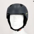 Skihelm Alpina Grand charcoal/neon matt 9